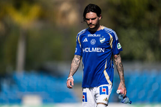 David Moberg Karlsson of IFK Norrköping looks dejected