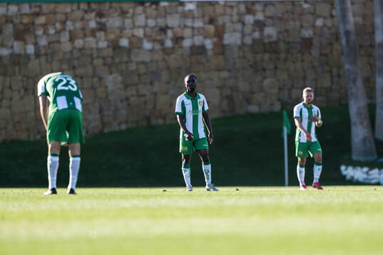 Jardell Kanga of Hammarby looks dejected
