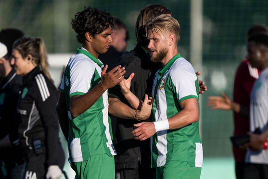 Jonathan Karlsson and Simon Strand of Hammarby