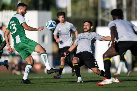 Abdelrahman Boudah Saidi of Hammarby and Cristian Roldan of