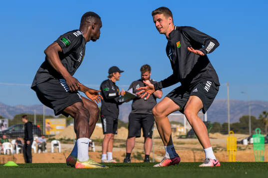 GAIS Ibrahim Diabate och Oskar Ågren