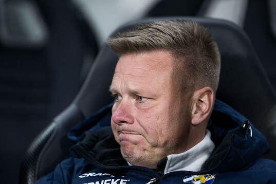 Head coach Stefan Billborn of IFK Göteborg