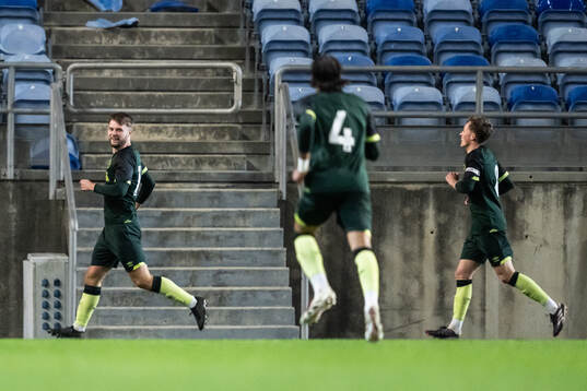 Caelan Avenell of Brentford B celebrates