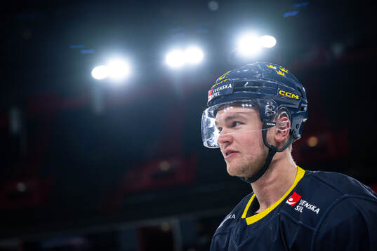 Mattias Norlinder of the Swedish national ice hockey team