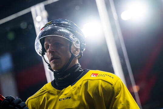 Max Friberg of the Swedish national ice hockey team