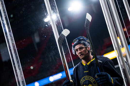 Simon Ryfors of the Swedish national ice hockey team