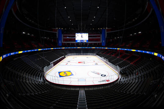 General interior view of Avicii Arena