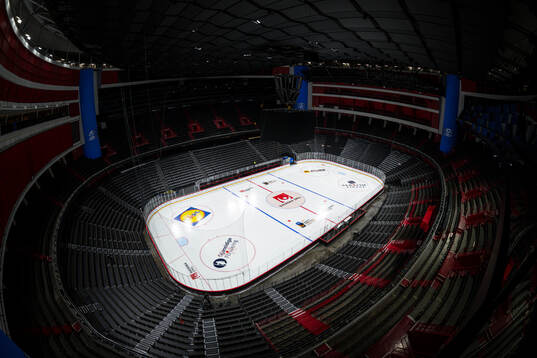 General interior view of Avicii Arena