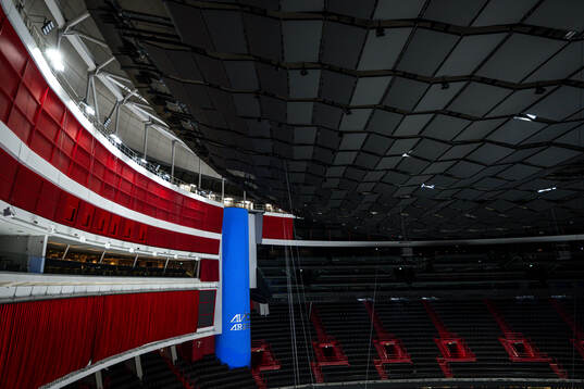 General interior view of Avicii Arena