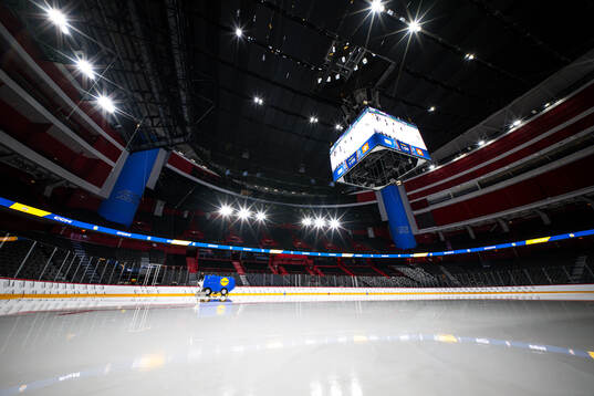 General interior view of Avicii Arena
