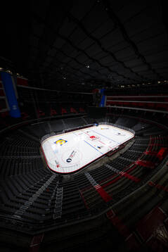 General interior view at Avicii Arena