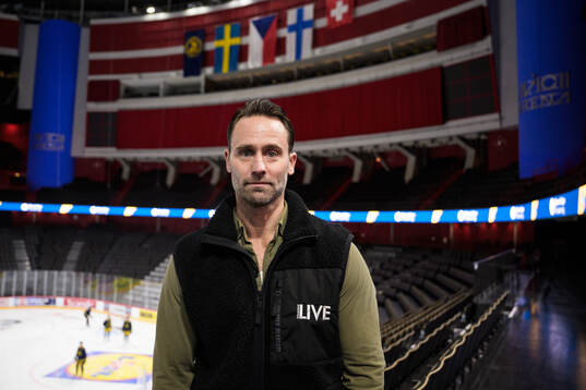 Tobias Ekman, General Manager at Stockholm Live for the