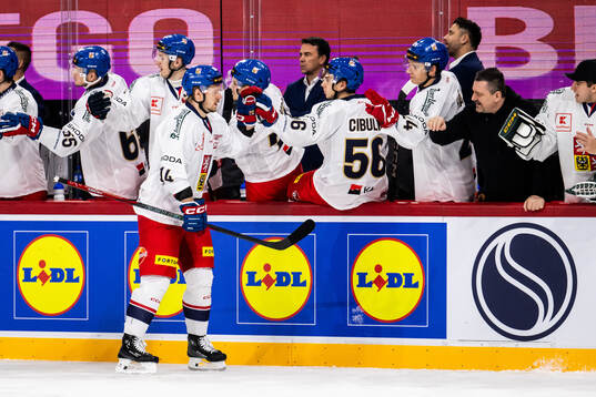 Filip Chlapik of Czech Republic celebrates