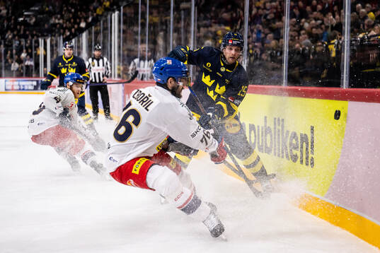 Jakub Zboril of Czech Republic and Simon Ryfors of Sweden