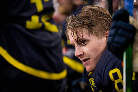 Sebastian Hartmann of Sweden looks dejected