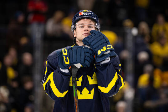 Mattias Norlinder of Sweden looks dejected