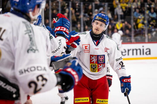 Kristian Reichel of Czech Republic celebrates