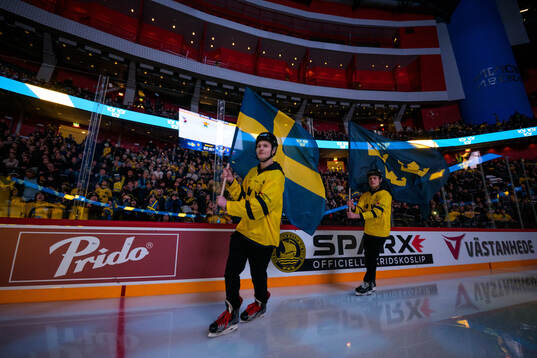Swedish flags