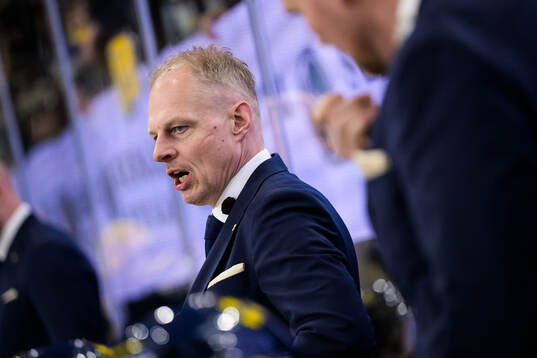 Head coach Magnus Hävelid of Sweden
