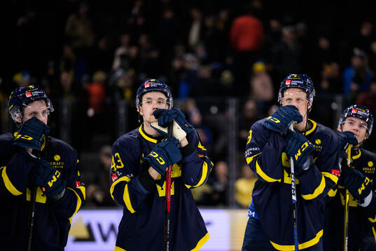 Jonathan Dahlén, Filip Berglund, Jacob de la Rose and Lias