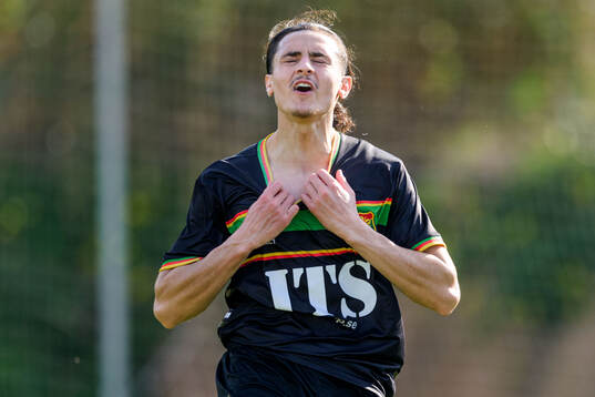 Amin Boudri of GAIS looks dejected
