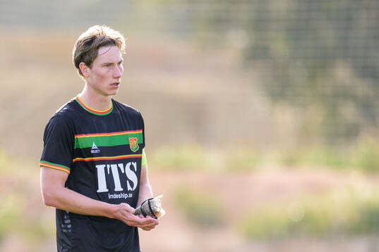 Robin Frej of GAIS looks dejected