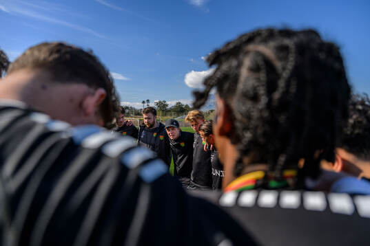 Head coach Fredrik Holmberg of GAIS