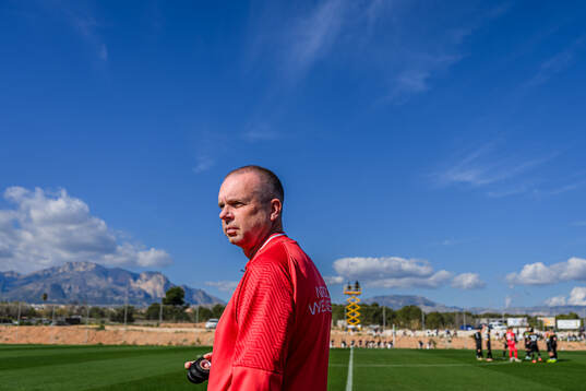 Equipment manager Joakim Olsson