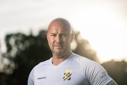IFK Göteborgs målvaktstränare Lee Baxter