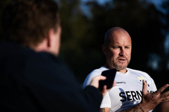IFK Göteborgs målvaktstränare Lee Baxter