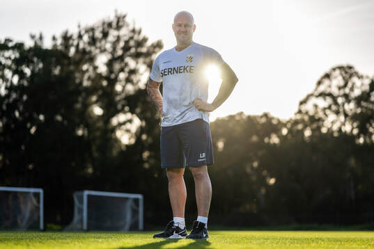 IFK Göteborgs målvaktstränare Lee Baxter