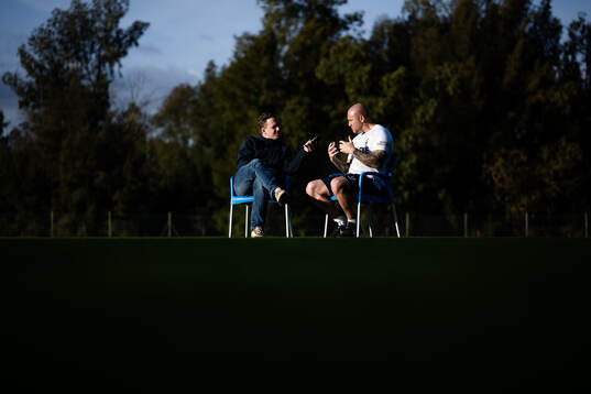 Göteborgs Postens Fredrik Janlinid intervjuar IFK
