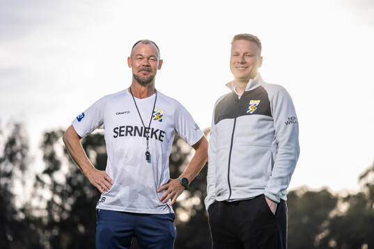 IFK Göteborgs assisterande tränare Joachim Björklund och