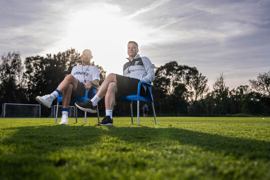 IFK Göteborgs assisterande tränare Joachim Björklund och