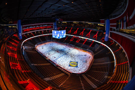 General interior view of Avicii Arena