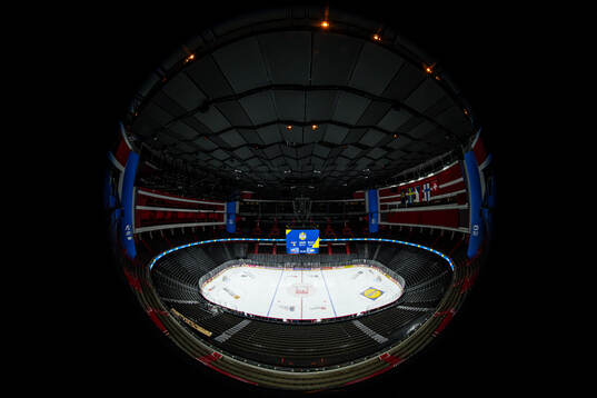 General interior view of Avicii Arena