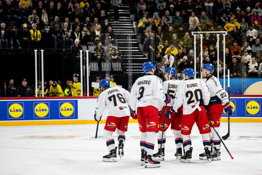 Jakub Zboril of Czech Republic celebrates the 1-2 goal