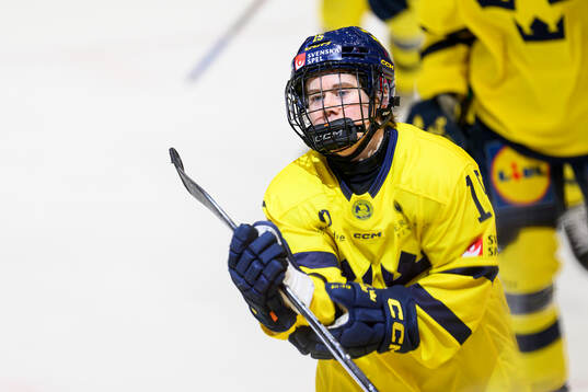 Lisa Johansson of Sweden celebrates