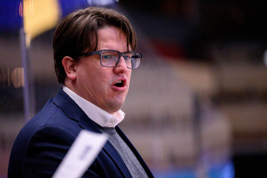 Head coach André Lysenstøen pf Norway