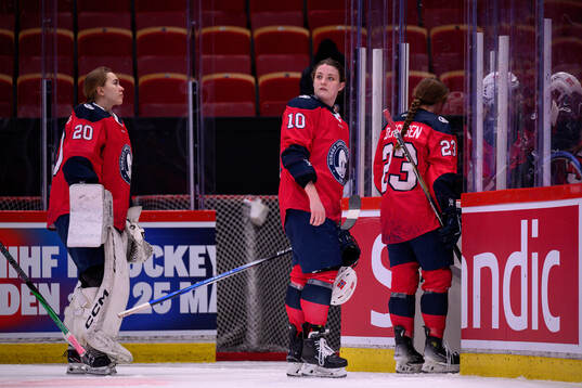 Players of Norway looks dejected