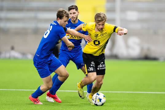 Sandefjords Filip Loftesnes-Bjune och Elfsborgs Gottfrid