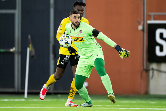 Sandefjords målvakt Elias Hadaya