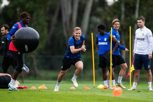 Rockson Yeboah och Jonas Bager