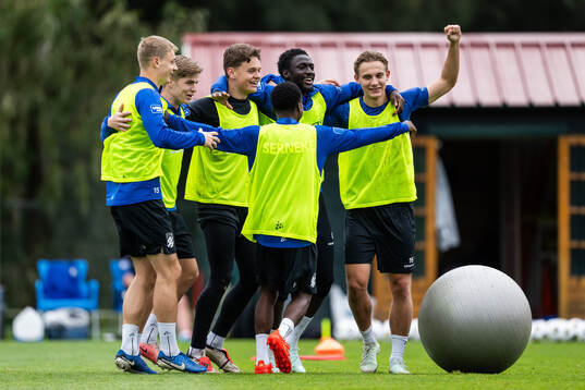 David Kruse, Felix Eriksson, målvakt Linus Dahlgren,