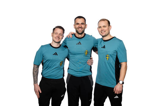 Domare Robin Wilde, Granit Maqedonci och Marcus Klitte