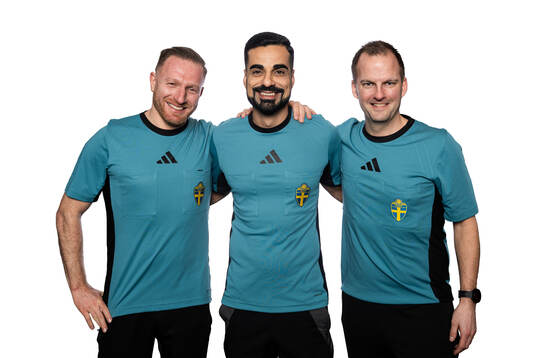 Domare Mehmet Culum, Mohammed Al-Hakim och Fredrik Klyver