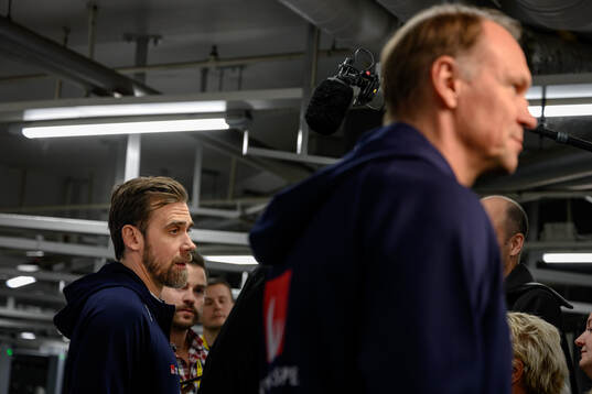 Henrik Zetterberg and Nicklas Lidström