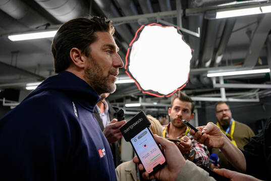 Goaltender Henrik Lundqvist