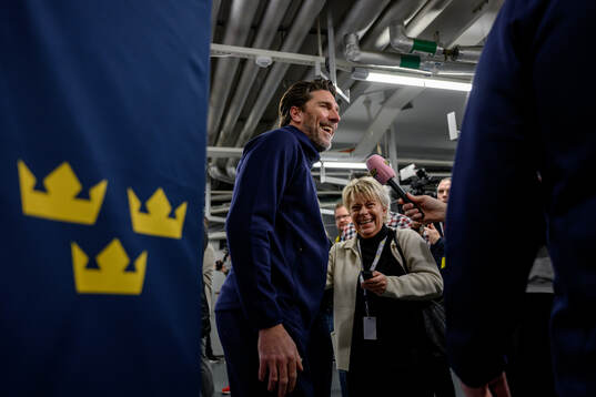 Goaltender Henrik Lundqvist