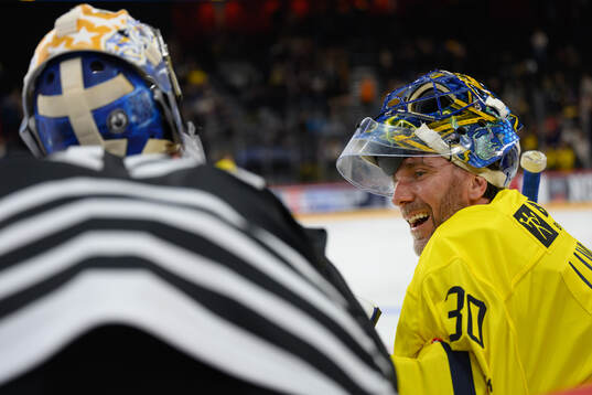 Goaltender Henrik Lundqvist